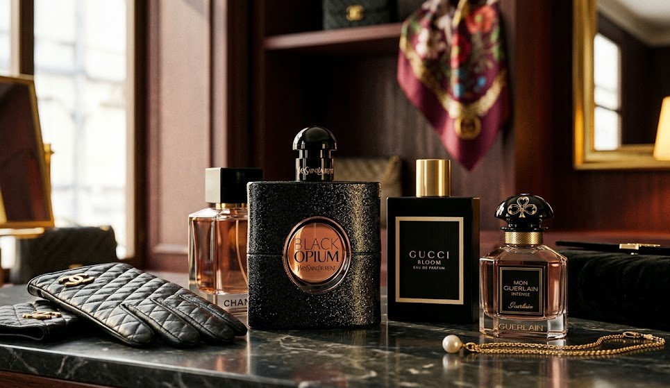 Best designer perfumes UAE luxury fragrance brands Dubai