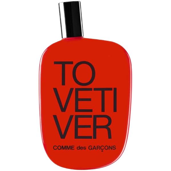 To Vetiver Comme des Garcons perfume bottle