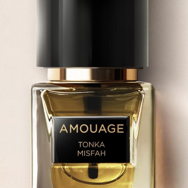 Tonka Misfah Amouage perfume bottle