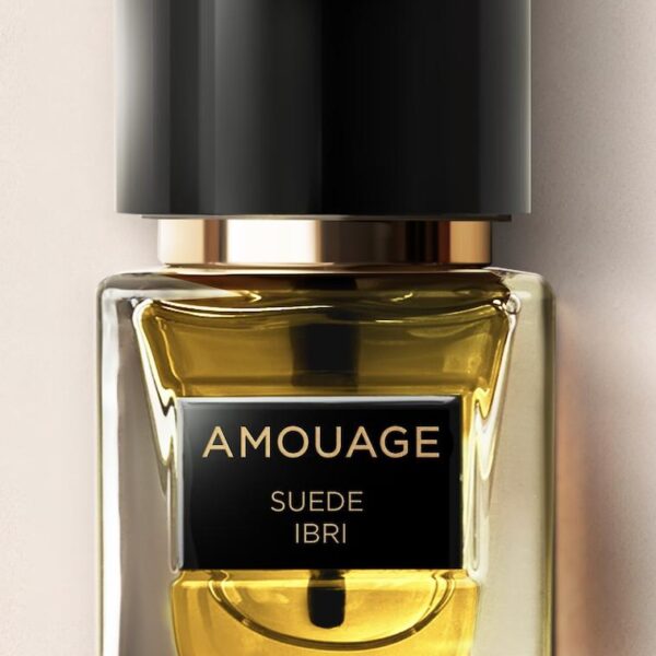 Suede Ibri Amouage perfume bottle