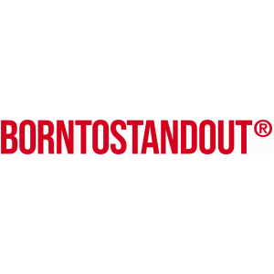 BORNTOSTANDOUT® logo