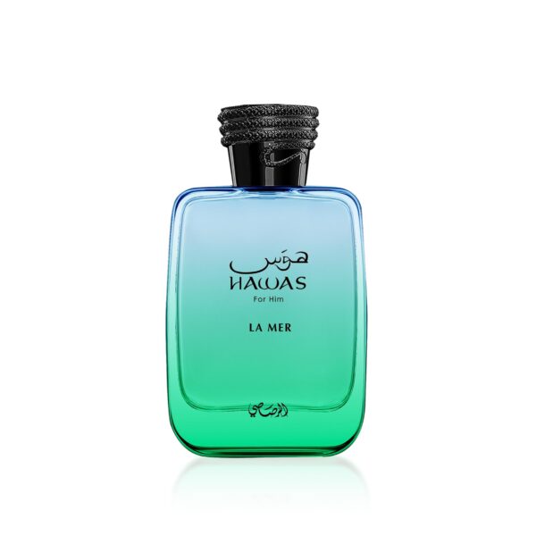 Hawas La Mer Rasasi perfume bottle