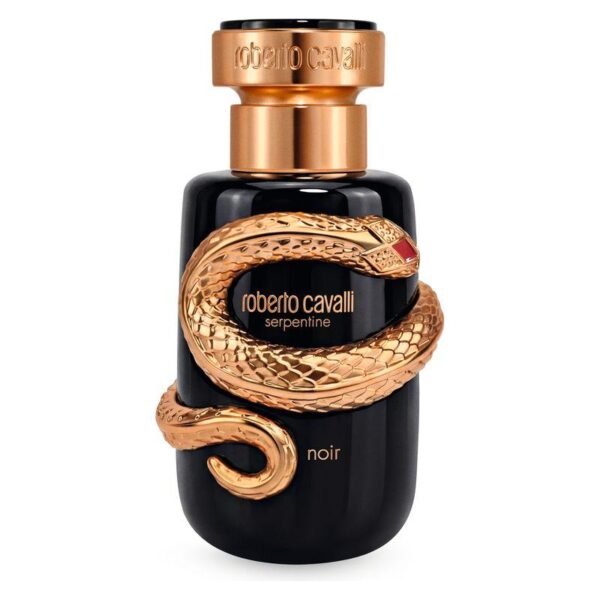 Serpentine Noir Roberto Cavalli perfume bottle