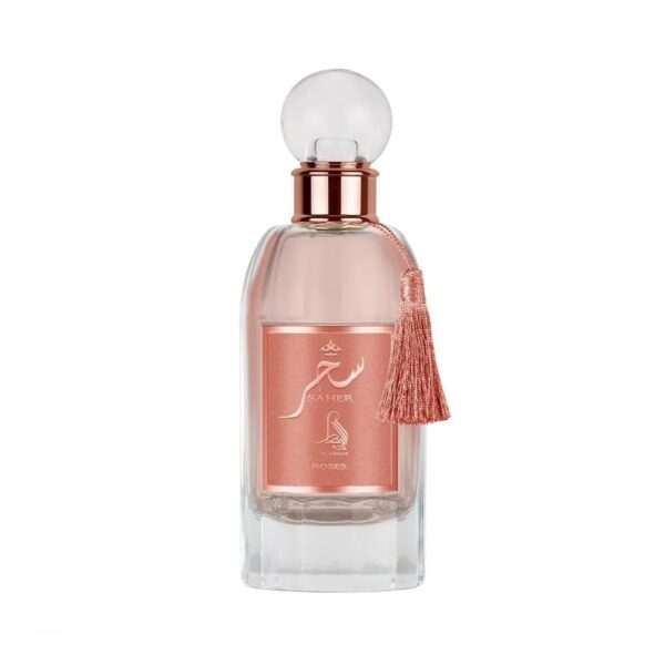 Saher Roses Al Absar perfume bottle