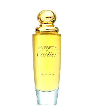 So Pretty Sirop des Bois Cartier perfume bottle
