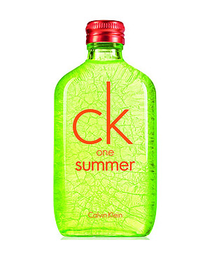 CK One Summer 2012 Calvin Klein perfume bottle