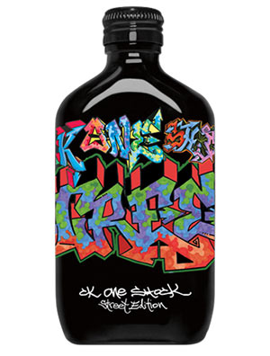 CK One Shock Street Edition for Him Calvin Klein perfume bottle