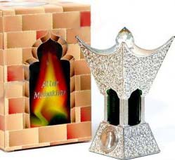 Attar Mubakhar Silver Al Haramain Perfumes perfume bottle