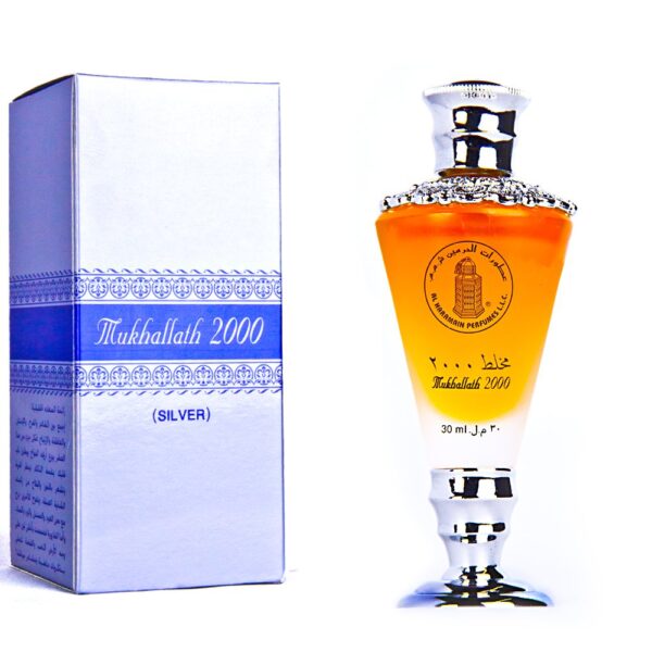 Mukhallath 2000 Silver Al Haramain Perfumes perfume bottle