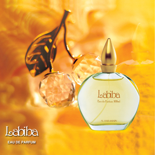 Labiba Al Haramain Perfumes perfume bottle