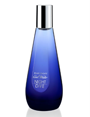 Cool Water Night Dive Woman Davidoff perfume bottle