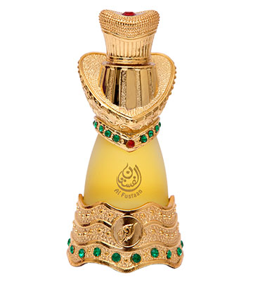 Al Fustan Gold Afnan perfume bottle