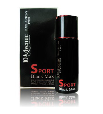 Black Max Sport 10th Avenue Karl Antony perfume bottle