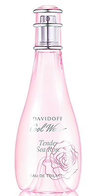 Cool Water Tender Sea Rose Davidoff perfume bottle