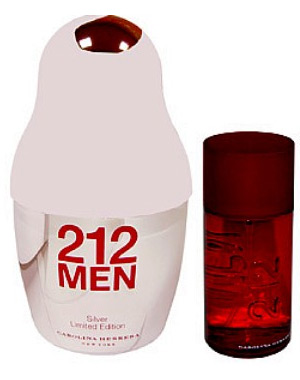 212 Men Silver Carolina Herrera perfume