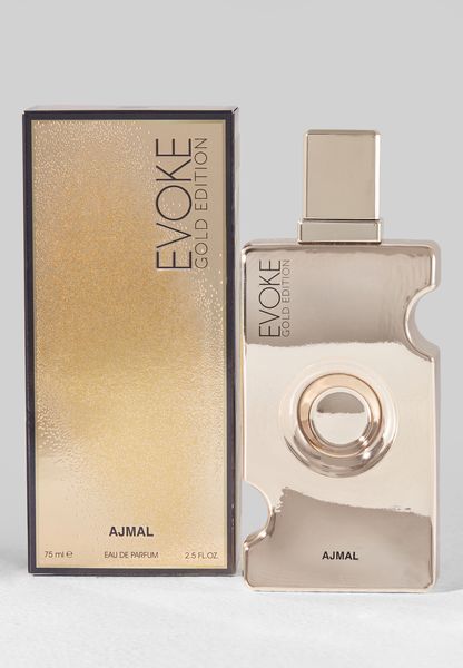 Evoke Gold for Her Ajmal perfume bottle
