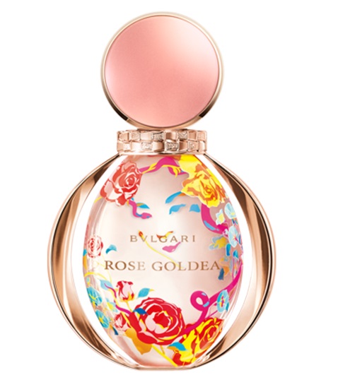 Rose Goldea Jacky Tsai Edition Bvlgari perfume bottle