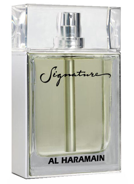 Haramain Signature Silver Al Haramain Perfumes perfume bottle