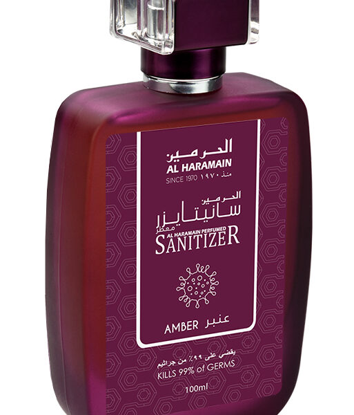 Amber Sanitizer Al Haramain Perfumes perfume bottle