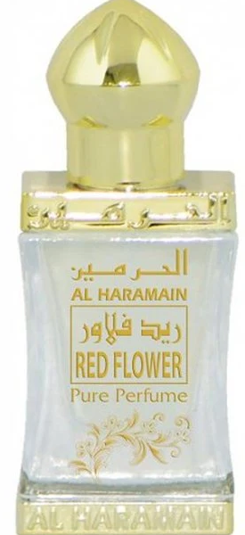 Red Flower Al Haramain Perfumes perfume bottle