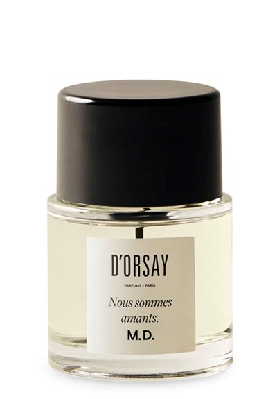 Nous Sommes Amants. M.D. D’ORSAY D Orsay perfume bottle