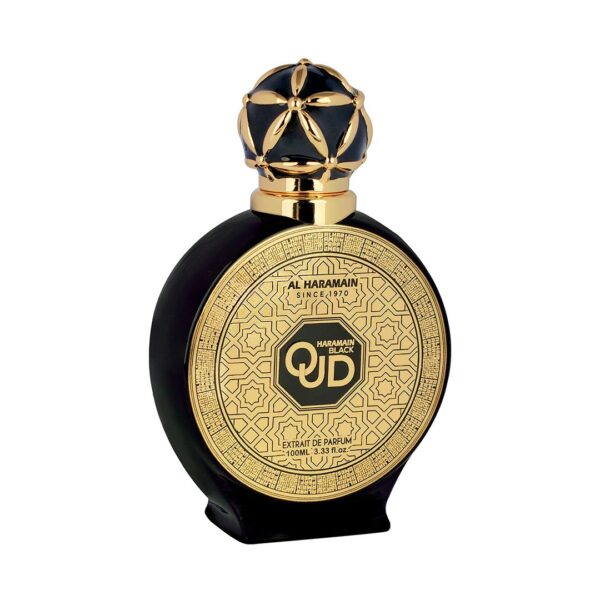 Black Oud Al Haramain Perfumes perfume bottle