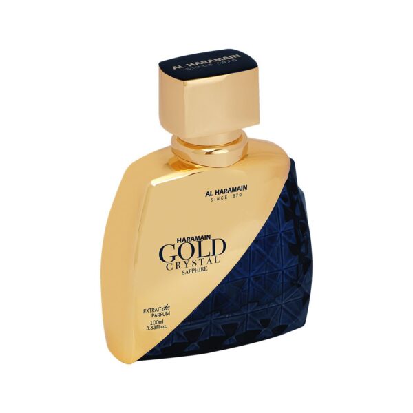 Haramain Gold Crystal Sapphire Al Haramain Perfumes perfume bottle