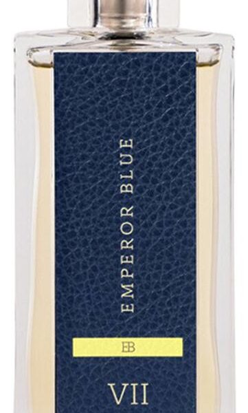 VII Emperor Blue perfume bottle
