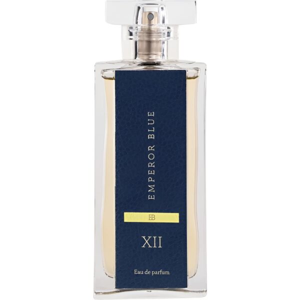XII Emperor Blue perfume bottle