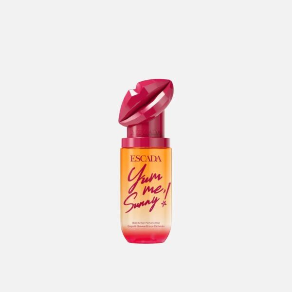 Yum Me, Sunny! Mist Escada perfume bottle