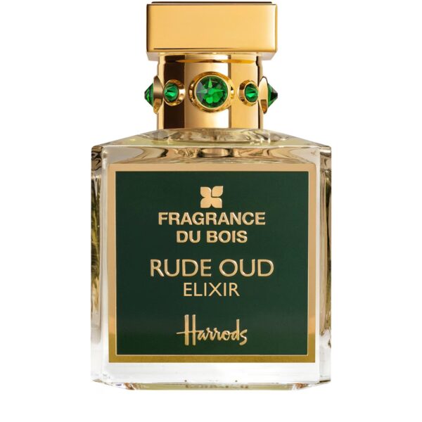 Rude Oud Elixir Fragrance Du Bois perfume bottle