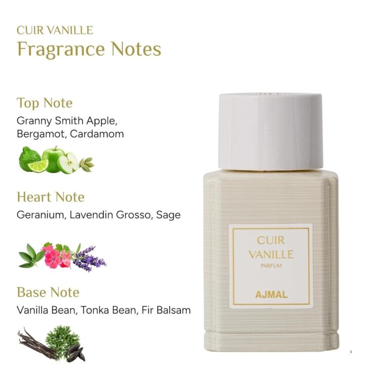 Cuir Vanille Ajmal Perfume by Ajmal for Men UAE