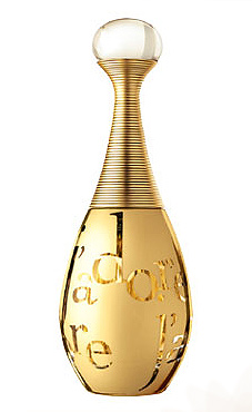 J'adore Adoration en or Limited Edition Dior perfume bottle