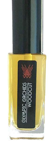 Woodcut Olympic Orchids Artisan Perfumes perfume bottle