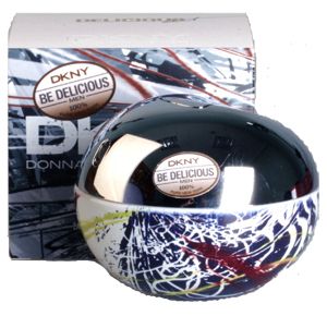 DKNY Be Delicious Art Men Donna Karan perfume bottle