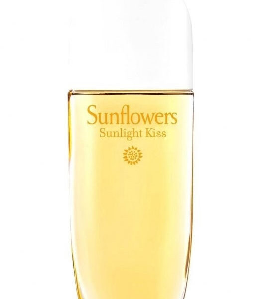Sunflowers Sunlight Kiss Elizabeth Arden perfume bottle