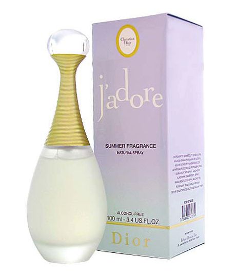 J'Adore Summer Fragrance Dior perfume bottle