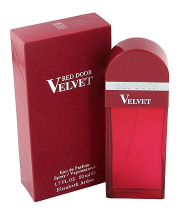 Red Door Velvet Elizabeth Arden perfume bottle