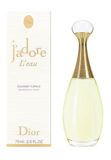 J'adore L'eau Cologne Florale Dior perfume bottle