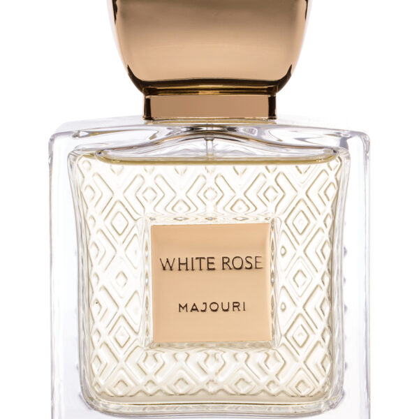 White Rose Majouri perfume bottle