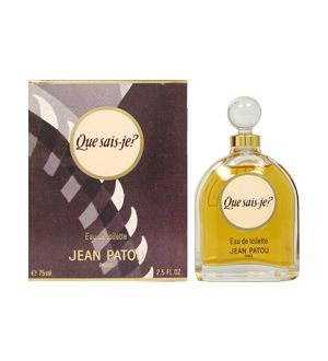 Que sais je? Jean Patou perfume