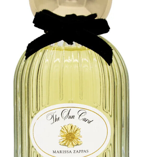 The Sun Card Marissa Zappas perfume bottle