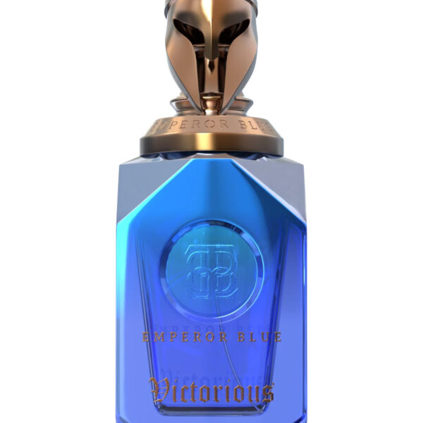 Victorious Emperor Blue perfume bottle